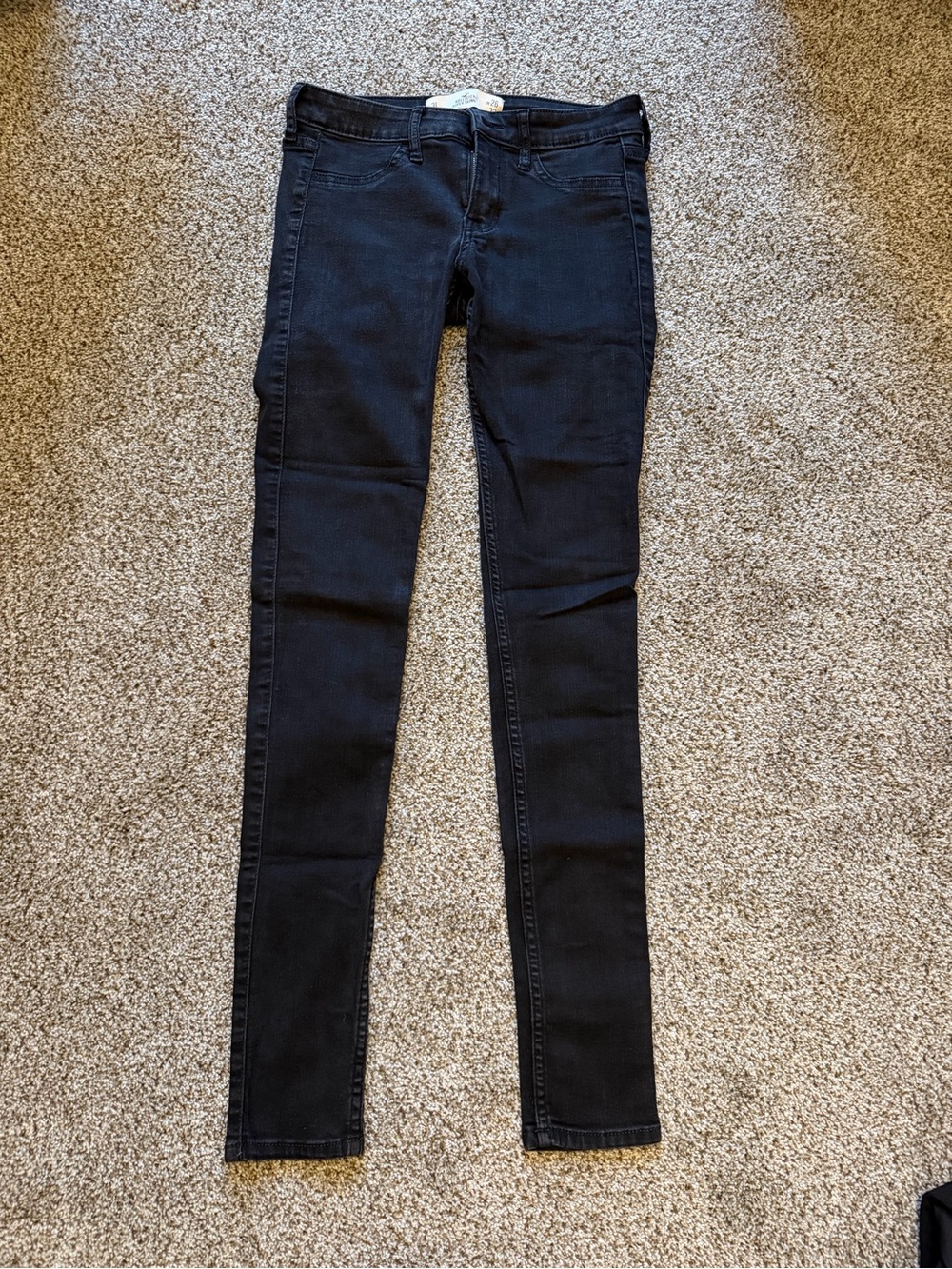 Hollister Women's Black Super Skinny Jeans - W26 x L33